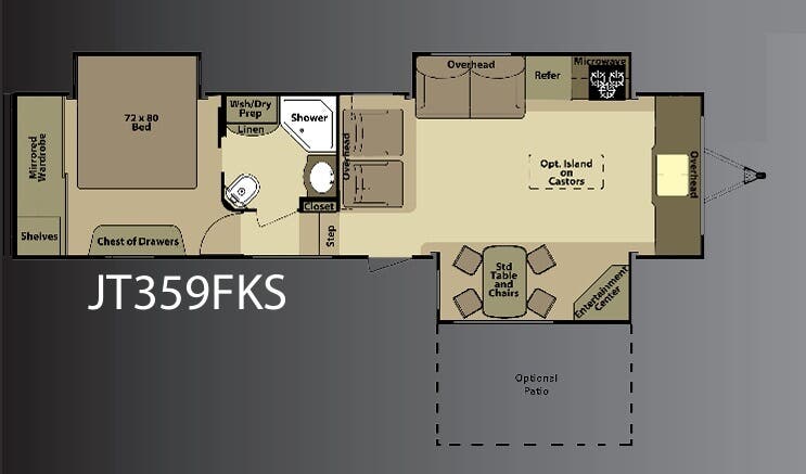 View 2011 Highland Ridge Open Range Journeyer JT359FKS complete specs and manufacturer brochures