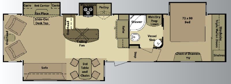 View 2011 Highland Ridge Open Range Residential R398RLS complete specs and manufacturer brochures