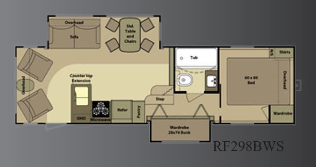 View 2011 Highland Ridge Open Range Roamer RF298BWS complete specs and manufacturer brochures