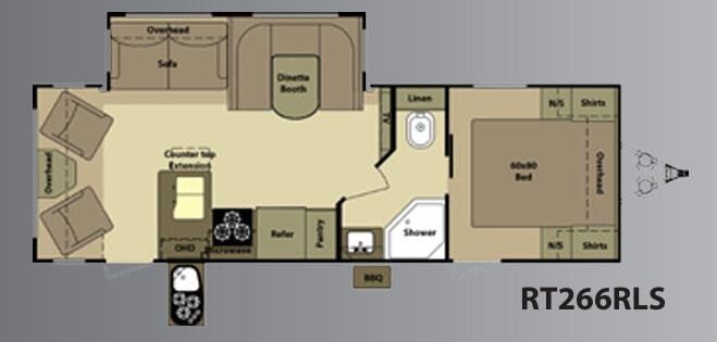 View 2011 Highland Ridge Open Range Roamer RT266RLS complete specs and manufacturer brochures