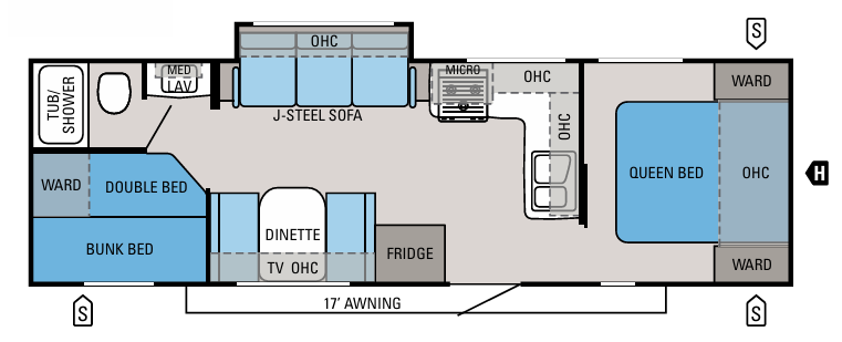 View 2011 Jayco Jay Feather Select 28R complete specs and manufacturer brochures
