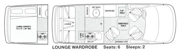 View 2012 Airstream Avenue Lounge Wardrobe complete specs and manufacturer brochures