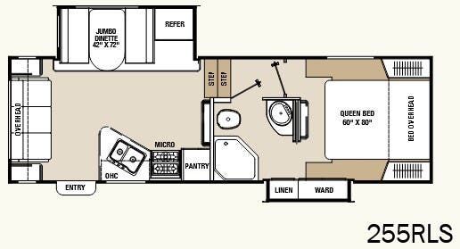 View 2012 Coachmen Chaparral Lite 255RLS complete specs and manufacturer brochures