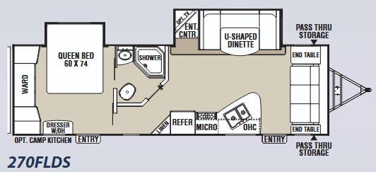 View 2012 Coachmen Freedom Express 270FLDS complete specs and manufacturer brochures
