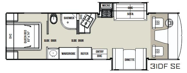 View 2012 Coachmen Mirada Silver Edition 31DF complete specs and manufacturer brochures