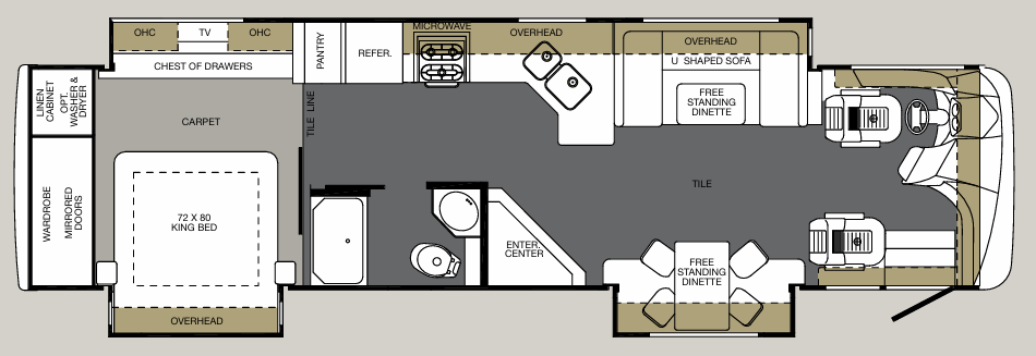 View 2012 Forest River Berkshire 360 FWS complete specs and manufacturer brochures