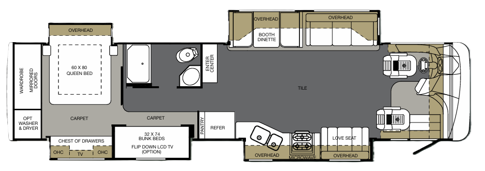 View 2012 Forest River Berkshire 390 BH complete specs and manufacturer brochures