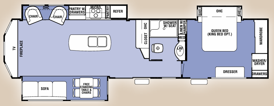 View 2012 Forest River Cedar Creek Cottage 40CRL complete specs and manufacturer brochures