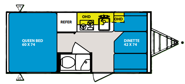 View 2012 Forest River R-Pod RP-171 complete specs and manufacturer brochures