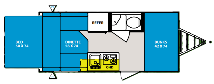 View 2012 Forest River R-Pod RP-172T complete specs and manufacturer brochures