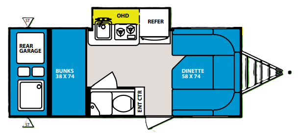 View 2012 Forest River R-Pod RP-182G complete specs and manufacturer brochures