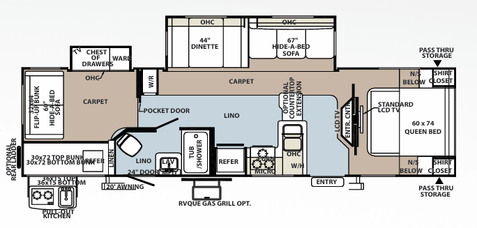 View 2012 Forest River Rockwood Signature Ultra Lite 8311SS complete specs and manufacturer brochures