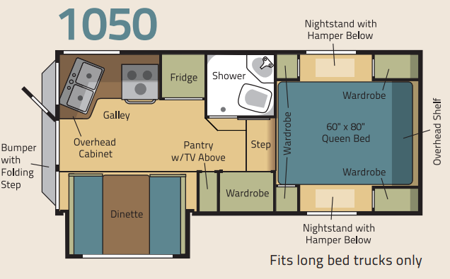 View 2013 Adventurer Eagle Cap 1050 complete specs and manufacturer brochures