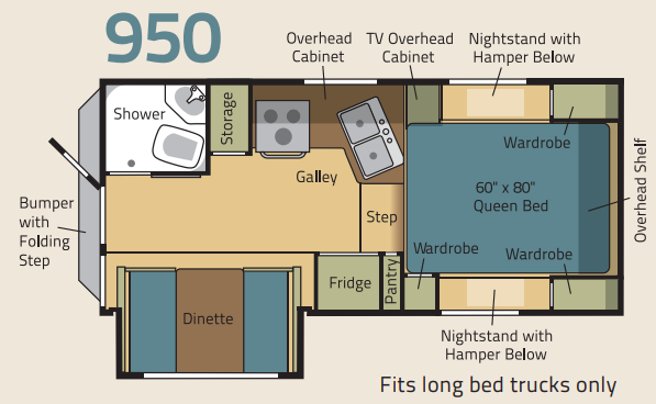 View 2013 Adventurer Eagle Cap 950 complete specs and manufacturer brochures