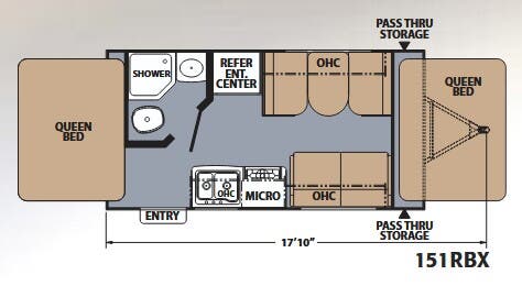 View 2013 Coachmen Apex 151RBX complete specs and manufacturer brochures