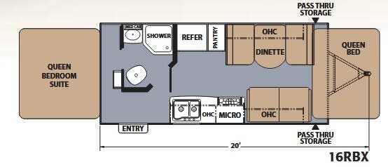 View 2013 Coachmen Apex 16RBX complete specs and manufacturer brochures