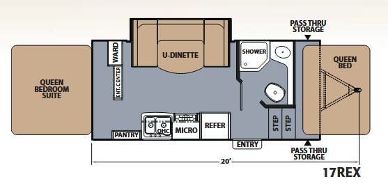 View 2013 Coachmen Apex 17REX complete specs and manufacturer brochures