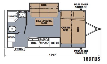 View 2013 Coachmen Apex 189FBS complete specs and manufacturer brochures