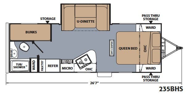View 2013 Coachmen Apex 235BHS complete specs and manufacturer brochures