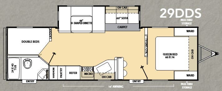 View 2013 Coachmen Catalina Deluxe 29DDS complete specs and manufacturer brochures