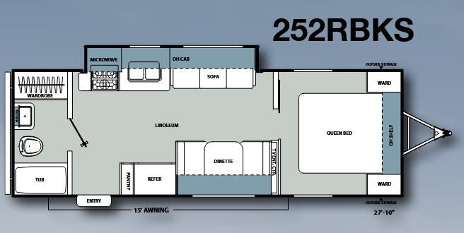 View 2013 Coachmen Catalina Santara 252RBKS complete specs and manufacturer brochures