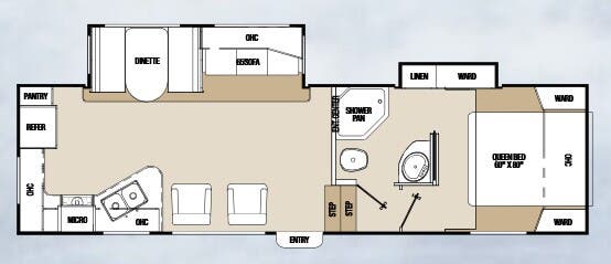 View 2013 Coachmen Chaparral Lite 272RKS complete specs and manufacturer brochures
