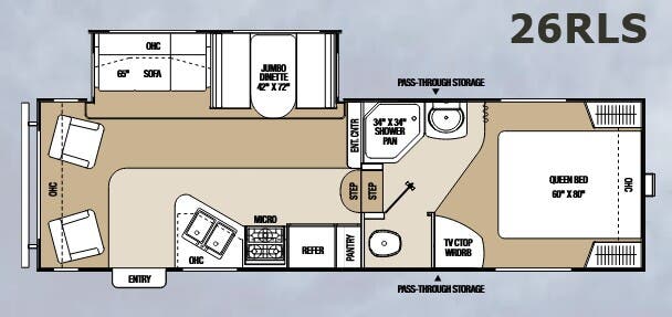 View 2013 Coachmen Chaparral Open Trail 26RLS complete specs and manufacturer brochures
