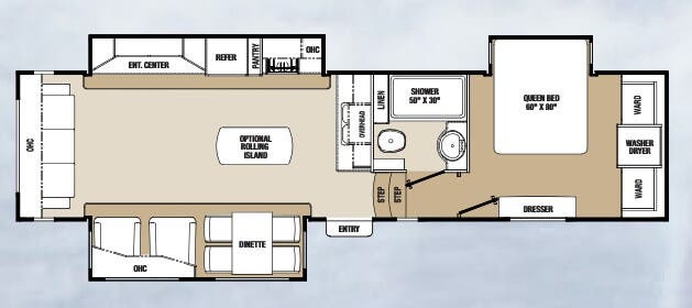 View 2013 Coachmen Chaparral Signature 343RLTS complete specs and manufacturer brochures