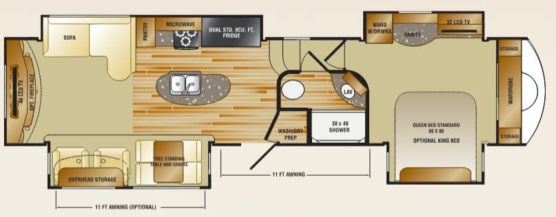 View 2013 CrossRoads Rushmore Jefferson complete specs and manufacturer brochures