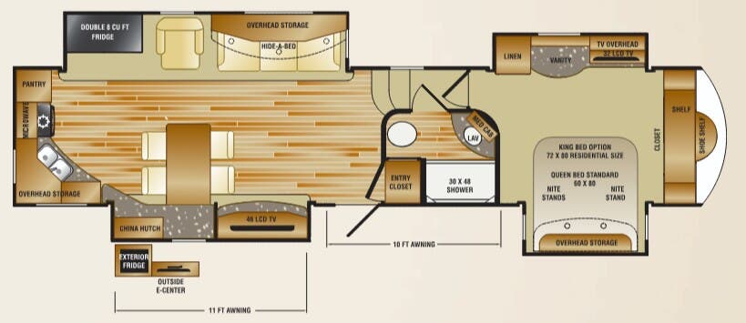 View 2013 CrossRoads Rushmore Roosevelt complete specs and manufacturer brochures