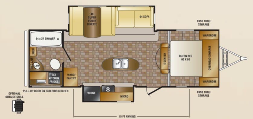 View 2013 CrossRoads Sunset Trail Reserve ST26RB complete specs and manufacturer brochures