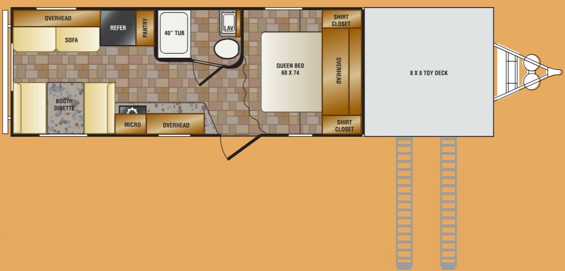 View 2013 CrossRoads Z-1 ZT218TD complete specs and manufacturer brochures
