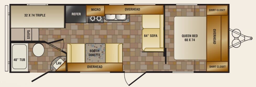 View 2013 CrossRoads Z-1 ZT251BH complete specs and manufacturer brochures