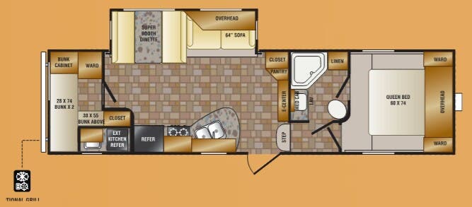 View 2013 CrossRoads Zinger ZF29BH complete specs and manufacturer brochures
