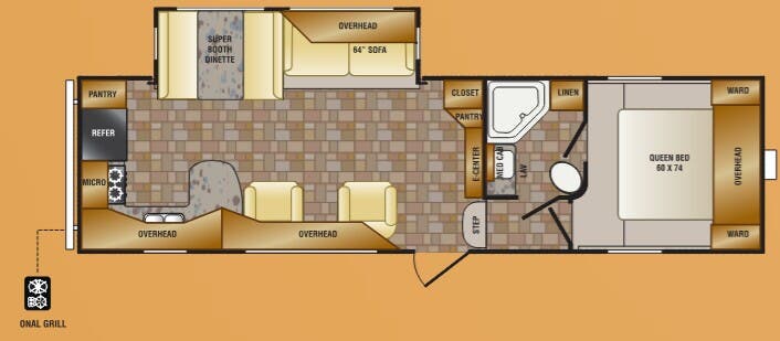 View 2013 CrossRoads Zinger ZF29RK complete specs and manufacturer brochures