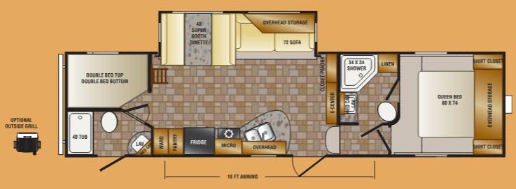 View 2013 CrossRoads Zinger ZF32DB complete specs and manufacturer brochures