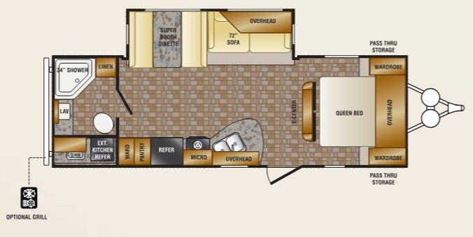 View 2013 CrossRoads Zinger ZT25RB complete specs and manufacturer brochures