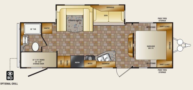 View 2013 CrossRoads Zinger ZT26BL complete specs and manufacturer brochures
