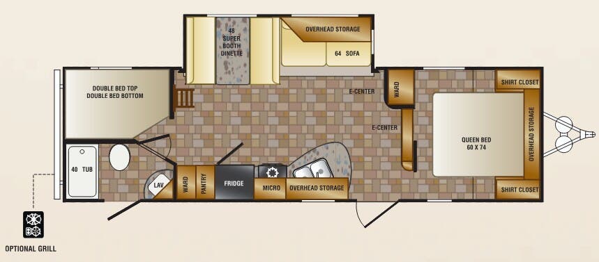 View 2013 CrossRoads Zinger ZT28BH complete specs and manufacturer brochures