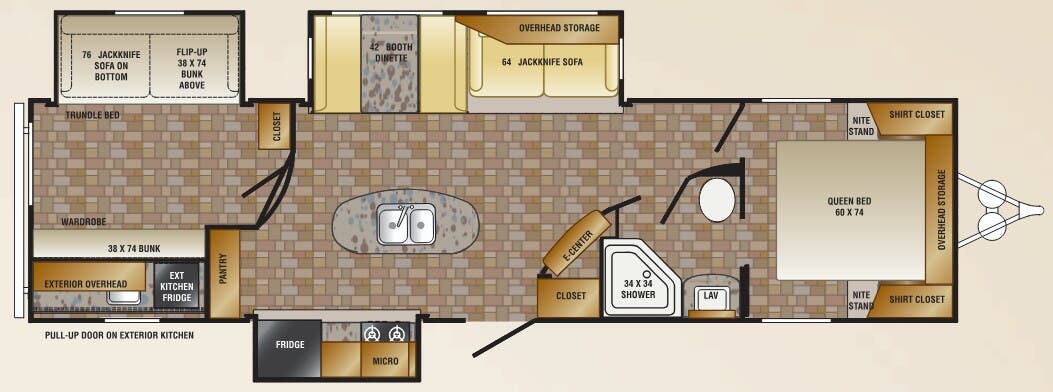 View 2013 CrossRoads Zinger ZT33BH complete specs and manufacturer brochures