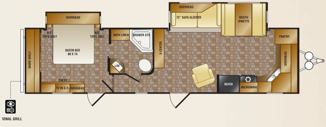 View 2013 CrossRoads Zinger ZT33FK complete specs and manufacturer brochures