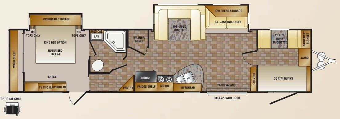 View 2013 CrossRoads Zinger ZT39BH complete specs and manufacturer brochures