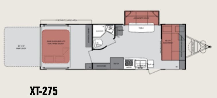 View 2013 Cruiser RV Fun Finder Xtra XT-275 complete specs and manufacturer brochures