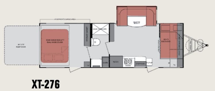 View 2013 Cruiser RV Fun Finder Xtra XT-276 complete specs and manufacturer brochures