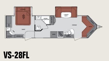 View 2013 Cruiser RV ViewFinder Signature 28FL complete specs and manufacturer brochures