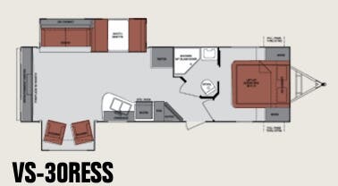 View 2013 Cruiser RV ViewFinder Signature 30RESS complete specs and manufacturer brochures