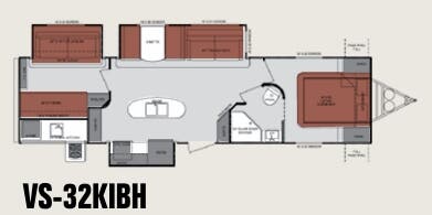 View 2013 Cruiser RV ViewFinder Signature 32KIBH complete specs and manufacturer brochures