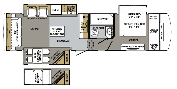 View 2013 Forest River Cardinal 3030 RS complete specs and manufacturer brochures
