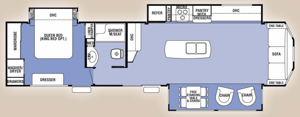 View 2013 Forest River Cedar Creek Cottage 40CCK complete specs and manufacturer brochures