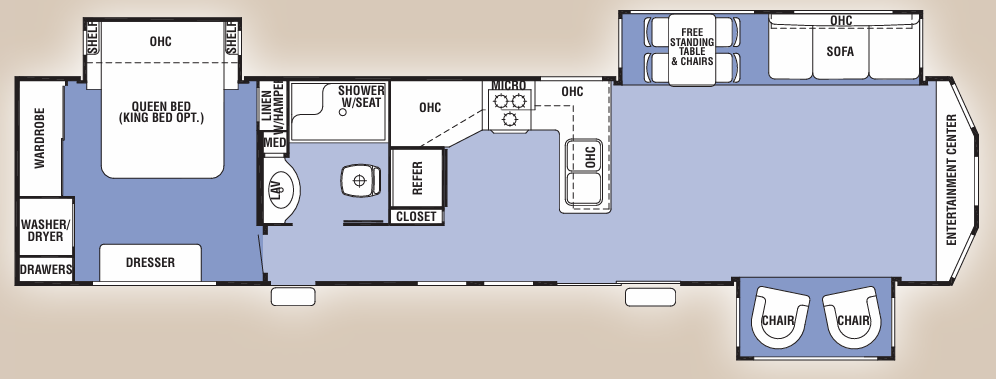 View 2013 Forest River Cedar Creek Cottage 40CFE complete specs and manufacturer brochures